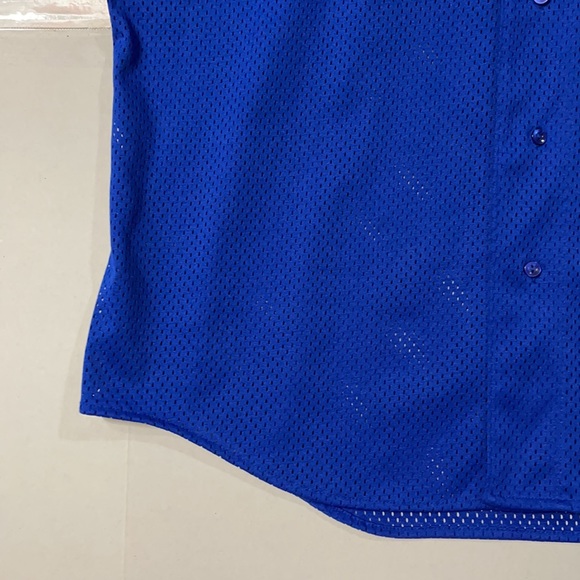 VINTAGE MAJESTIC *V. RARE* BUSCH BEER ST. LOUIS CARDINALS BLUE BASEBALL JERSEY - Picture 11 of 15